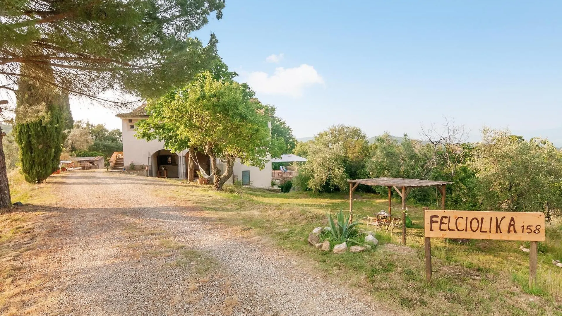 Semesterbostad Felciolina - Medieval Country House Troghi Italien